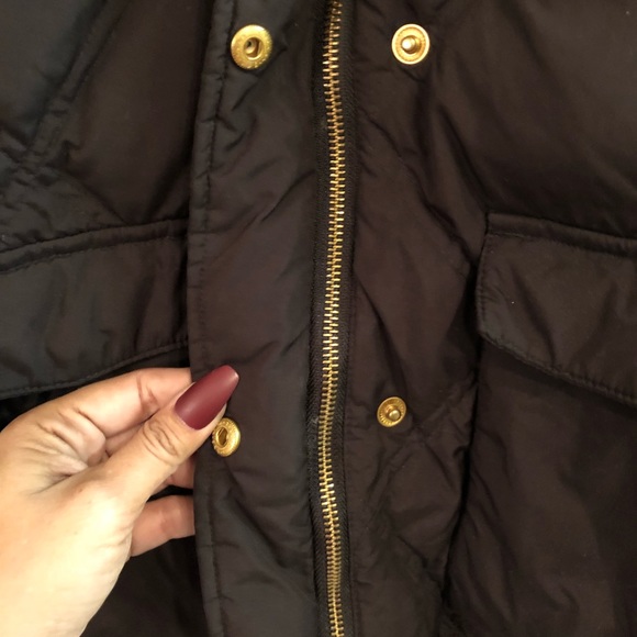 SALE 🎈WARM LANDS END BROWN PUFFER WARM COAT! - Picture 2 of 7